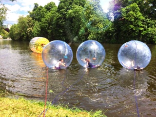 Aquazorbing a Aquaroller